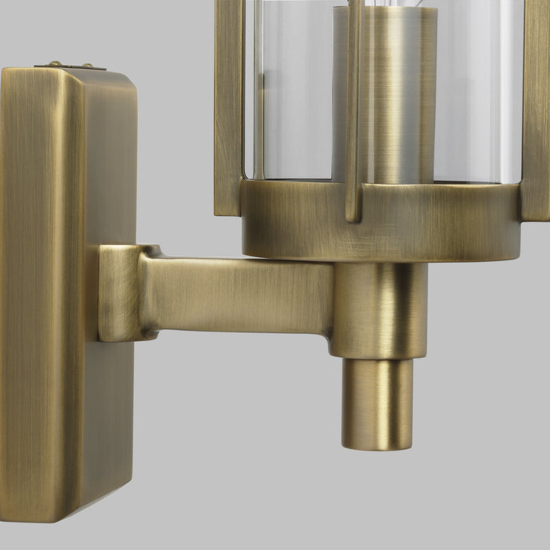 Visual Comfort Studio LW1031TWB Flynn One Light Wall Sconce, Time Worn Brass Alternate Image 2.jpg