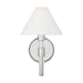 Visual Comfort Studio LW1041PN Robert One Light Wall Sconce, Polished Nickel Main Image.jpg