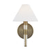 Visual Comfort Studio LW1041TWB Robert One Light Wall Sconce, Time Worn Brass Main Image.jpg