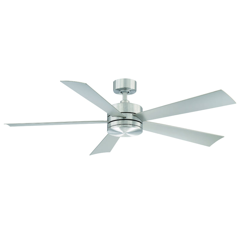 Modern Forms Fans FR-W1801-60L-27-SS 60"Ceiling Fan, Stainless Steel