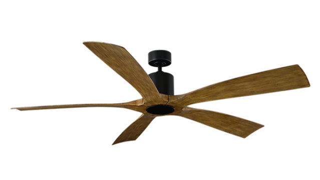 Modern Forms Fans FR-W1811-70-MB/DK 70"Ceiling Fan, Matte Black/Distressed Koa