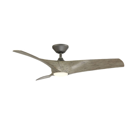 Modern Forms Fans FR-W2006-52L-GH/WW 52"Ceiling Fan, Graphite/Weathered Wood