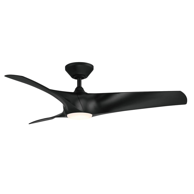 Modern Forms Fans FR-W2006-52L-MB 52"Ceiling Fan, Matte Black