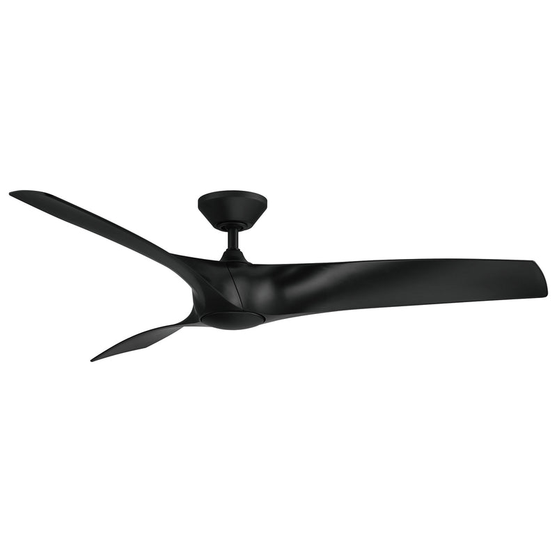 Modern Forms Fans FR-W2006-62L-MB 62"Ceiling Fan, Matte Black