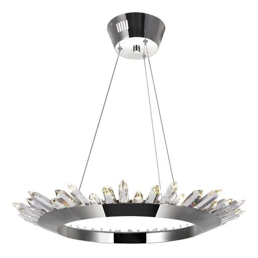 CWI Lighting 1108P24-613 Arctic Queen LED Chandelier Polished Nickel Alt 1.jpg