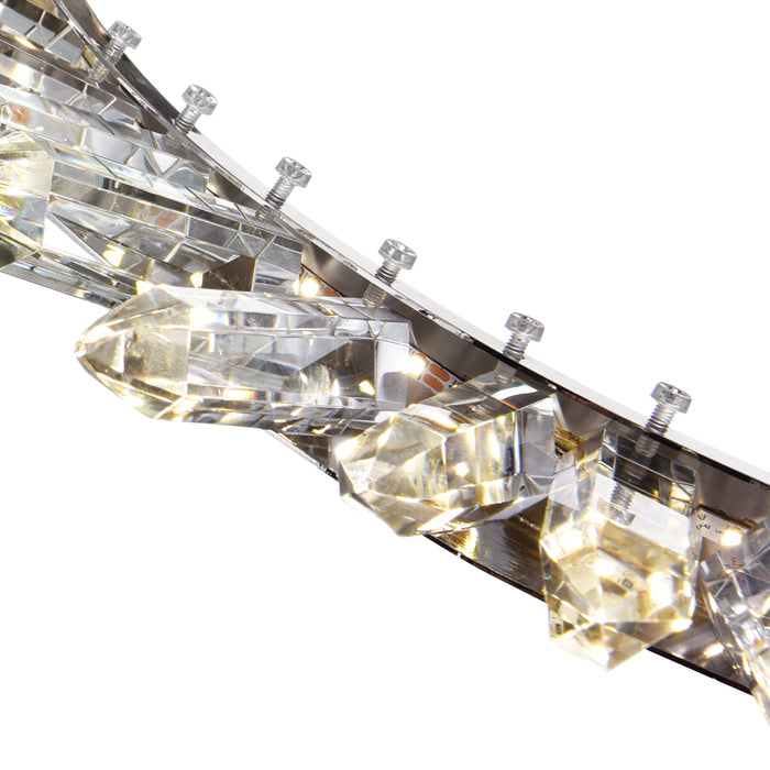 CWI Lighting 1108P24-613 Arctic Queen LED Chandelier, Polished Nickel Alternate Image 6.jpg