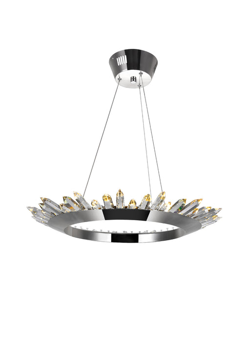 CWI Lighting 1108P24-613 Arctic Queen LED Chandelier Polished Nickel.jpg