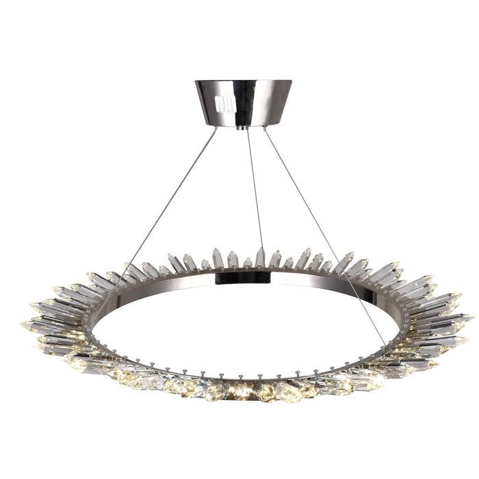 CWI Lighting 1108P32-613 Arctic Queen LED Chandelier Polished Nickel Alt 3.jpg