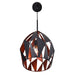 CWI Lighting 1114P20-1-271 Oxide One Light Pendant Black & Copper Alt 2.jpg