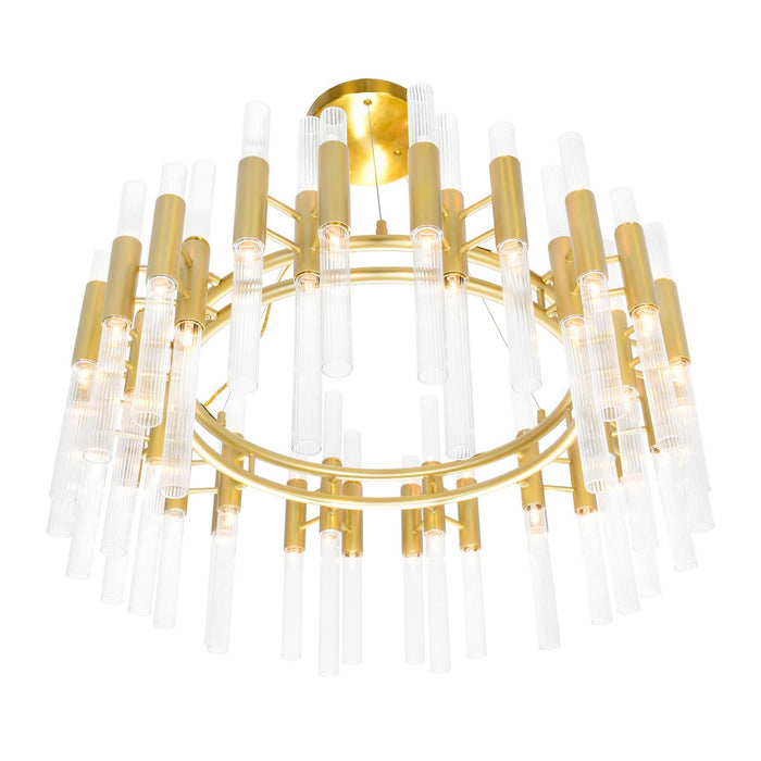 CWI Lighting 1120P32-72-602 Orgue LED Chandelier Satin Gold Alt 2.jpg