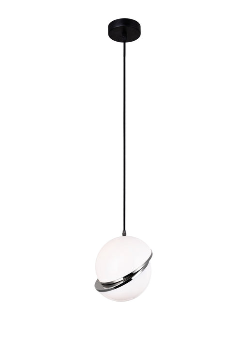 CWI Lighting 1148P10-1-613 Gemini LED Mini Pendant Polished Nickel.jpg