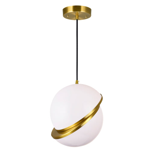 CWI Lighting 1148P12-1-624 Gemini LED Pendant Brass Alt 1.jpg