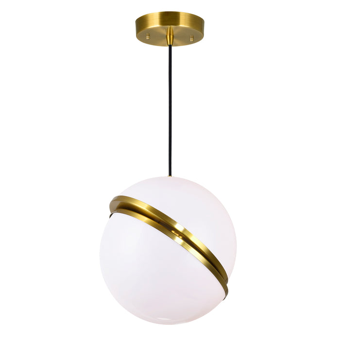 CWI Lighting 1148P12-1-624 Gemini LED Pendant Brass Alt 3.jpg