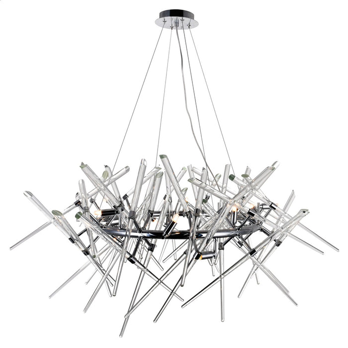 CWI Lighting 1154P42-12-601-R Icicle 12 Light Chandelier Chrome Alt 2.jpg