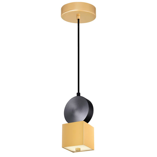 CWI Lighting 1156P4-625 Saleen LED Mini Pendant Sun Gold & Black.jpg