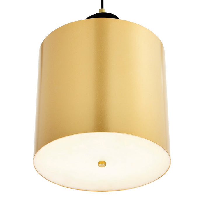 CWI Lighting 1156P9-625 Saleen LED Mini Pendant Sun Gold & Black Alt 2.jpg