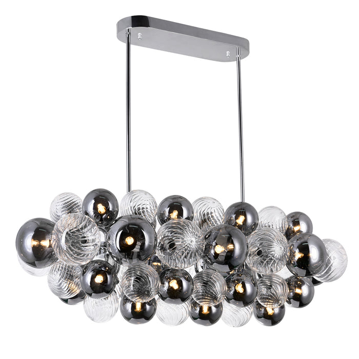 CWI Lighting 1205P39-27-601 Pallocino LED Island/Pool Table Chandelier Chrome Alt 2.jpg