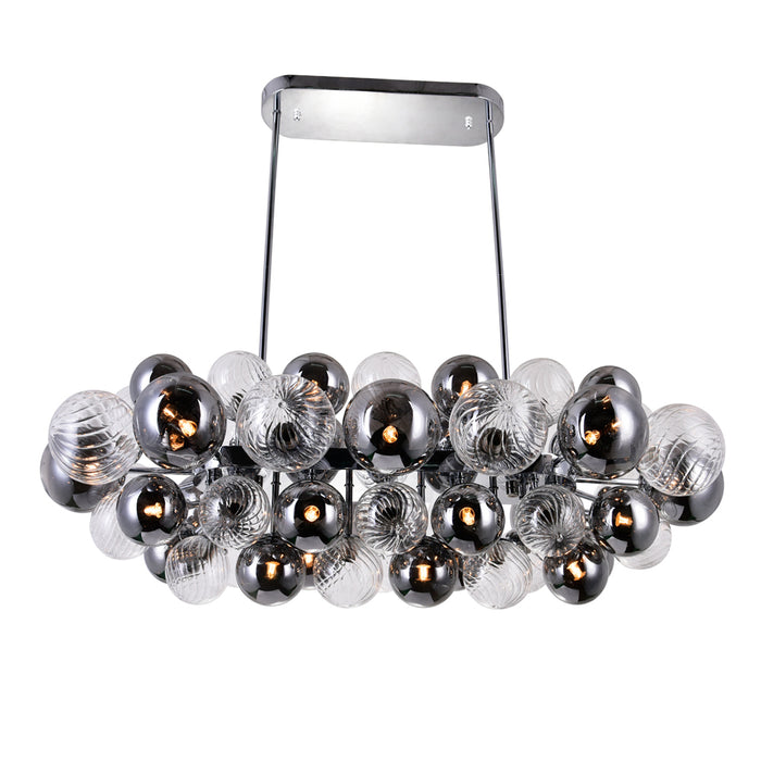 CWI Lighting 1205P39-27-601 Pallocino LED Island/Pool Table Chandelier Chrome Alt 4.jpg