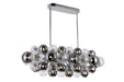 CWI Lighting 1205P39-27-601 Pallocino LED Island/Pool Table Chandelier Chrome.jpg