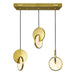 CWI Lighting 1206P24-3-629 Tranche LED Island/Pool Table Chandelier, Brushed Brass Alternate Image 2.jpg