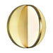 CWI Lighting 1206W10-1-629-A Tranche LED Wall Sconce, Brushed Brass Alternate Image 2.jpg