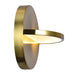 CWI Lighting 1206W10-1-629-A Tranche LED Wall Sconce, Brushed Brass Alternate Image 3.jpg