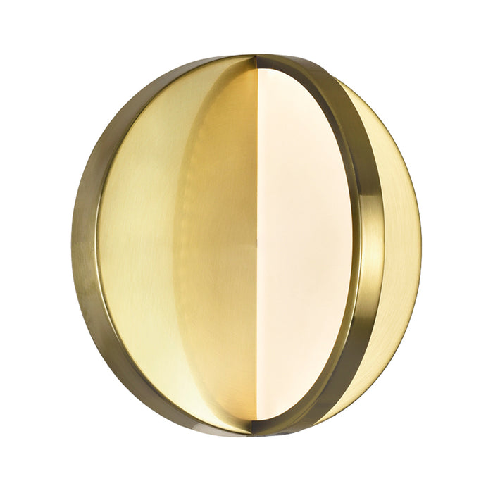 CWI Lighting 1206W7-1-629-A Tranche LED Wall Sconce Brushed Brass Alt 2.jpg