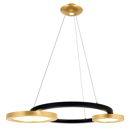 CWI Lighting 1215P37-2-625 Deux Lunes LED Chandelier Sun Gold & Black.jpg