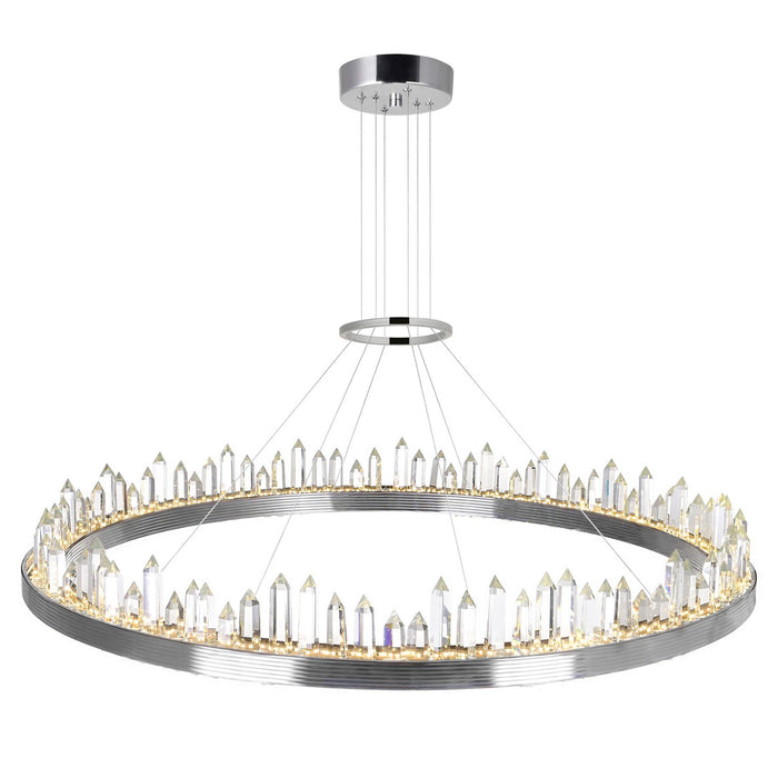 CWI Lighting 1218P40-613 Agassiz LED Chandelier Polished Nickel Alt 3.jpg