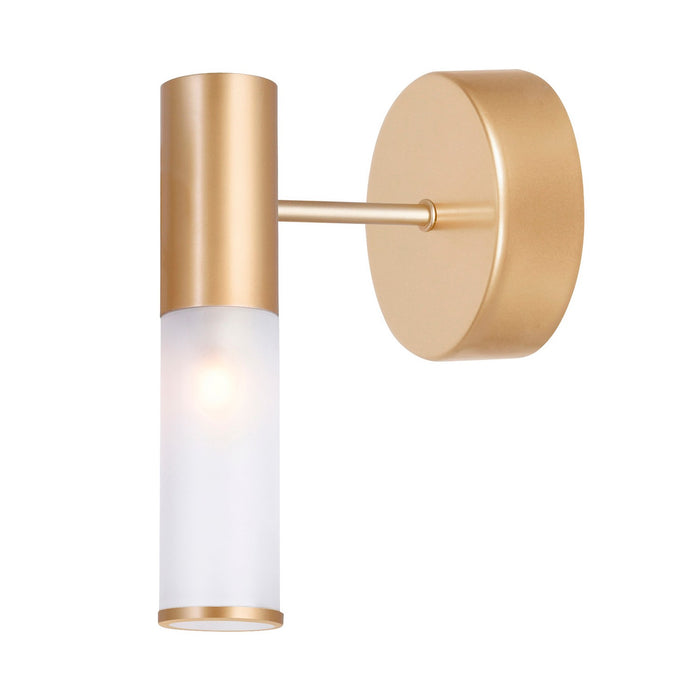 CWI Lighting 1221W7-1-625 Pipes LED Wall Sconce Sun Gold.jpg