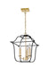 CWI Lighting 1223P12-3-602 Tudor Three Light Pendant Satin Gold & Black.jpg