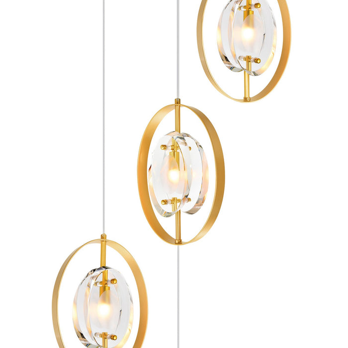 CWI Lighting 1224P21-6-625 Iris Six Light Pendant Sun Gold Alt 2.jpg