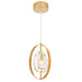 CWI Lighting 1224P8-1-625 Iris One Light Mini Pendant Sun Gold.jpg