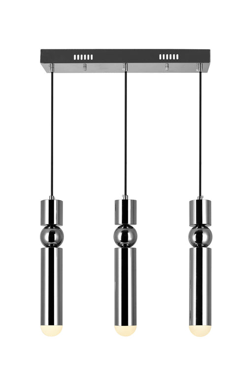 CWI Lighting 1225P20-3-613 Chime LED Island/Pool Table Chandelier Polished Nickel.jpg