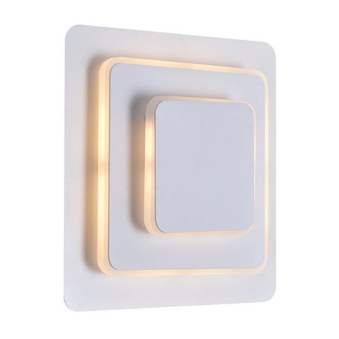 CWI Lighting 1238W9-103 Private I LED Wall Sconce Matte White Alt 3.jpg