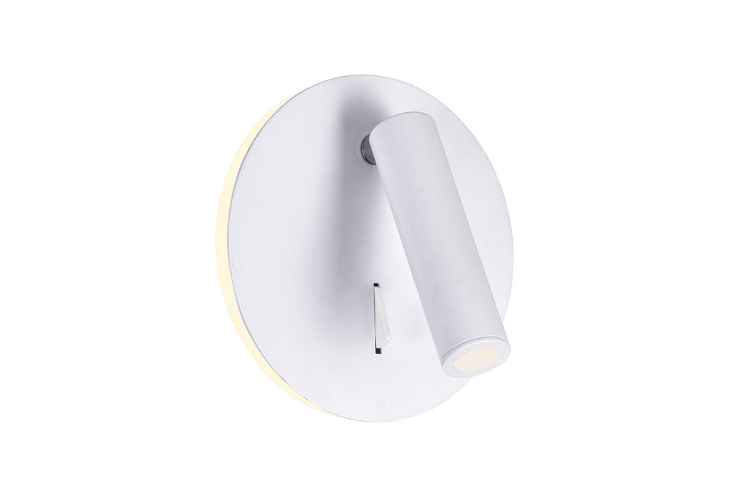 CWI Lighting 1241W6-103 Private I LED Wall Sconce Matte White.jpg