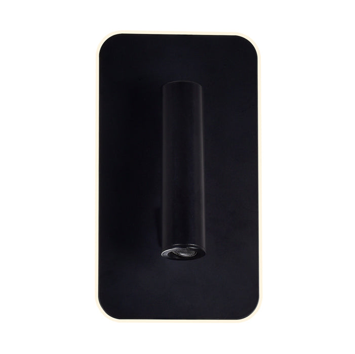 CWI Lighting 1243W6-101 Private I LED Wall Sconce Matte Black Alt 7.jpg