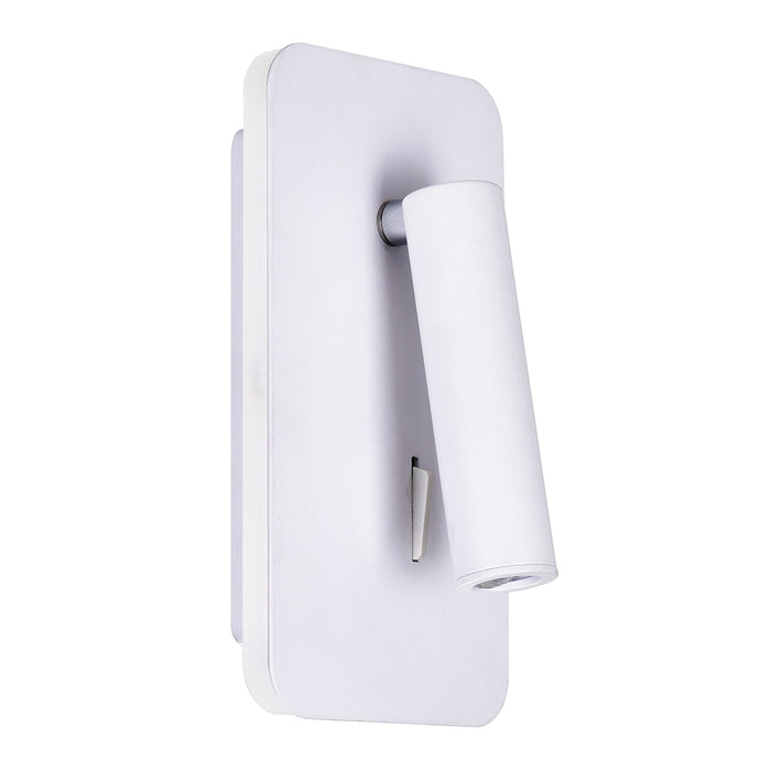 CWI Lighting 1243W6-103 Private I LED Wall Sconce Matte White Alt 6.jpg