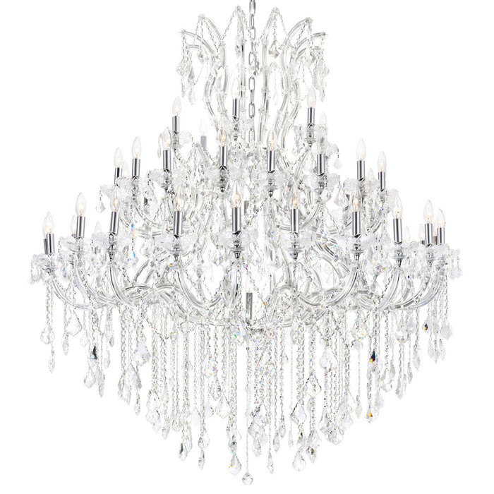 CWI Lighting 8318P60C-49 (Clear)-A Maria Theresa 49 Light Chandelier Chrome Alt 1.jpg