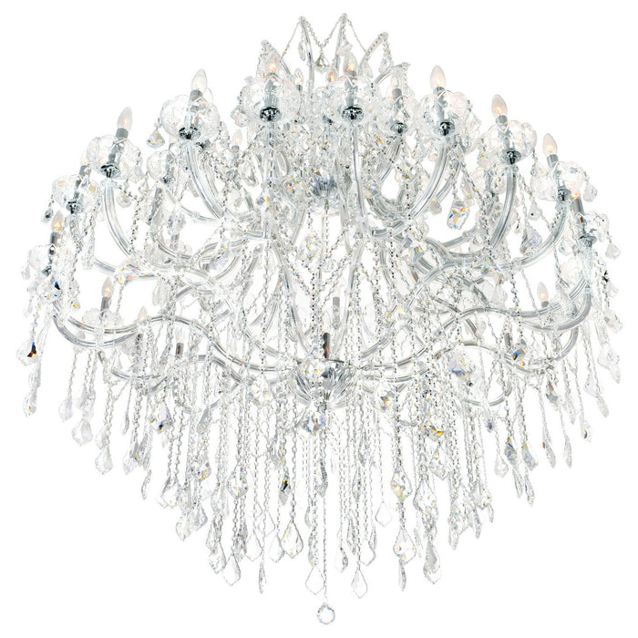 CWI Lighting 8318P60C-49 (Clear)-A Maria Theresa 49 Light Chandelier Chrome Alt 2.jpg