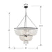 Crystorama 612-MK Rylee 12 Light Chandelier Matte Black Alternate Image 4.jpg
