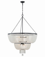 Crystorama 612-MK Rylee 12 Light Chandelier Matte Black Main Image.jpg