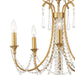 Crystorama ARC-1905-GA-CL-MWP Arcadia Five Light Chandelier Antique Gold Alternate Image 2.jpg