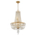 Crystorama ARC-1907-GA-CL-MWP Arcadia Four Light Chandelier Antique Gold Alternate Image.jpg