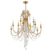 Crystorama ARC-1909-GA-CL-MWP Arcadia 12 Light Chandelier Antique Gold Alternate Image.jpg