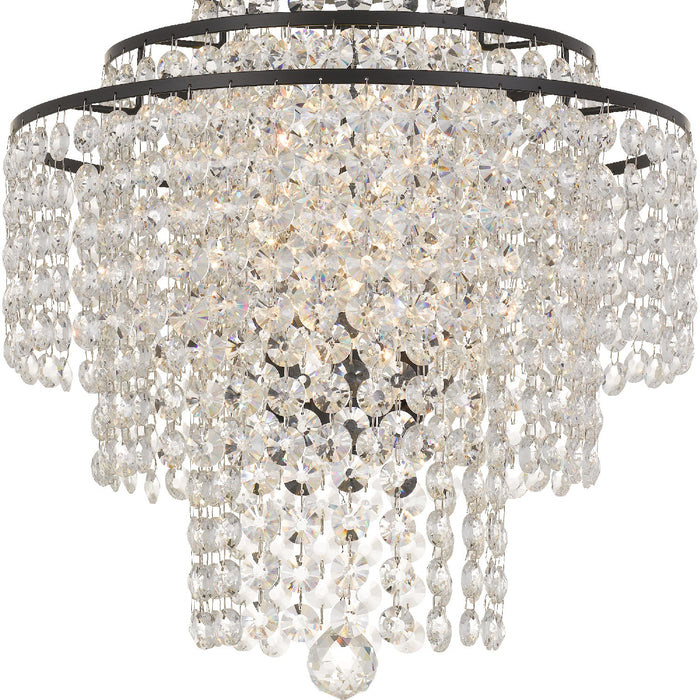 Crystorama ARI-304-DB-CL-MWP Arielle Four Light Chandelier Dark Bronze Alternate Image 2.jpg