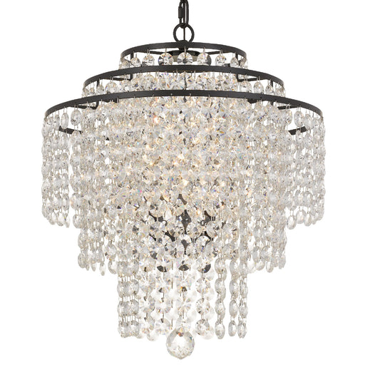 Crystorama ARI-304-DB-CL-MWP Arielle Four Light Chandelier Dark Bronze Main Image.jpg