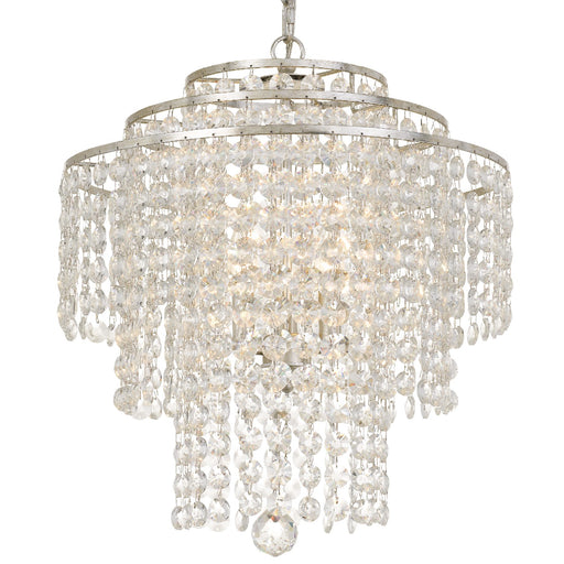 Crystorama ARI-304-SA-CL-MWP Arielle Four Light Chandelier Antique Silver Main Image.jpg