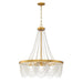 Crystorama FIO-A9104-GA-WH Fiona Four Light Chandelier Antique Gold Alternate Image.jpg