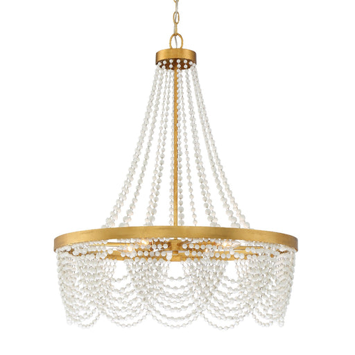 Crystorama FIO-A9104-GA-WH Fiona Four Light Chandelier Antique Gold Main Image.jpg